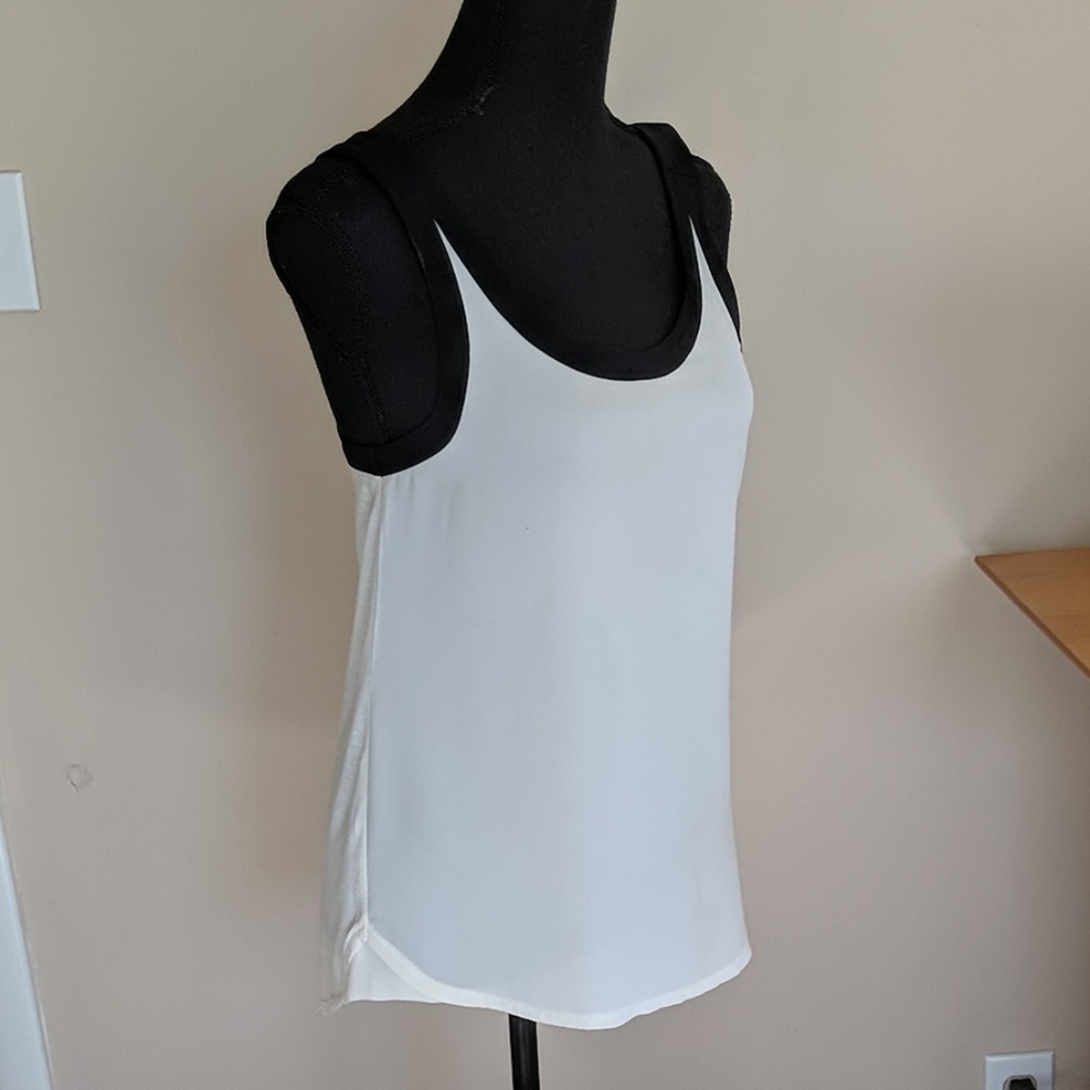 NWOT Express Color Block Zip Racerback Tank - Picture 5 of 8